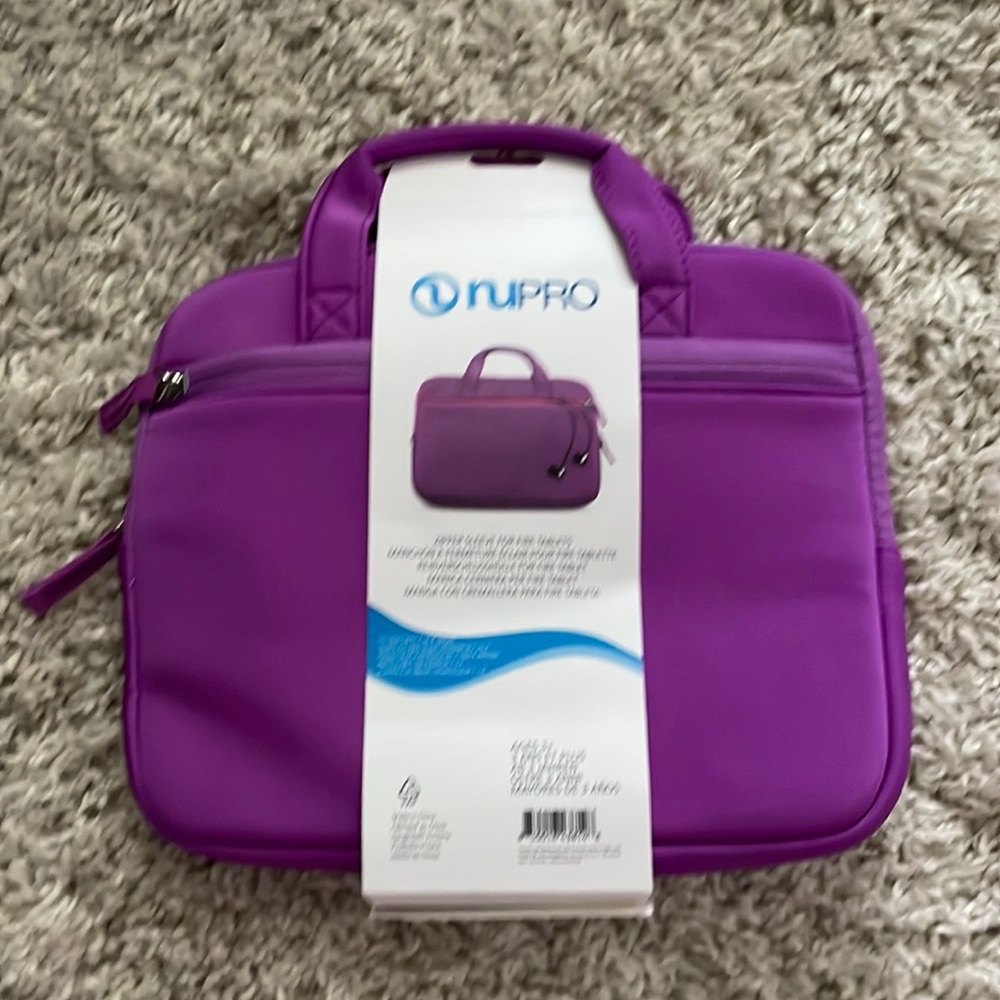 NuPro Zipper Sleeve for all versions of Fire Kids Tablet, Purple/Pink